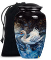 Swan Theme Large Urn 10 Inch