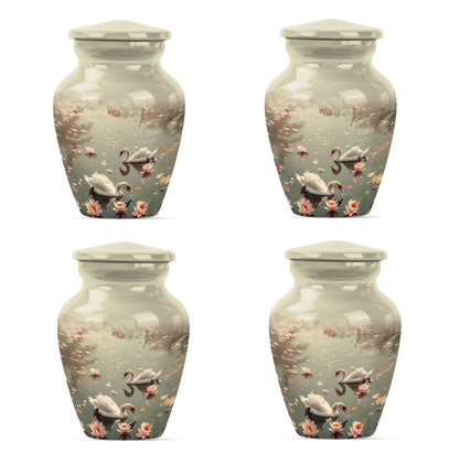 Swan Theme 3 Inch Keepsake Pack of 4