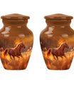 Runing Horse Theme 3 Inch Keepsake Pack of 2