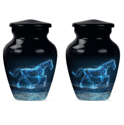 Runing Horse Theme 3 Inch Keepsake Pack of 2