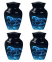 Runing Horse Theme 3 Inch Keepsake Pack of 4