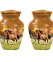 Runing Horse Theme 3 Inch Keepsake Pack of 2