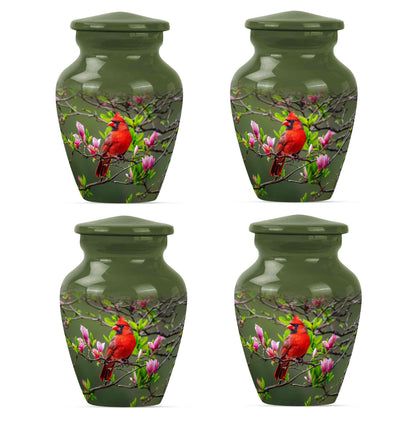 Cardinal Theme 3 Inch Keepsake Pack of 4
