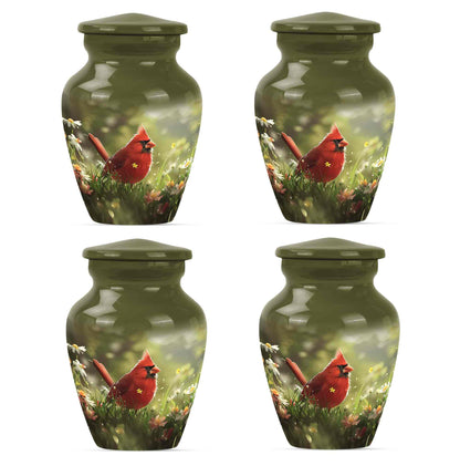 Cardinal Theme 3 Inch Keepsake Pack of 4