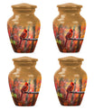 Cardinal Theme 3 Inch Keepsake Pack of 4