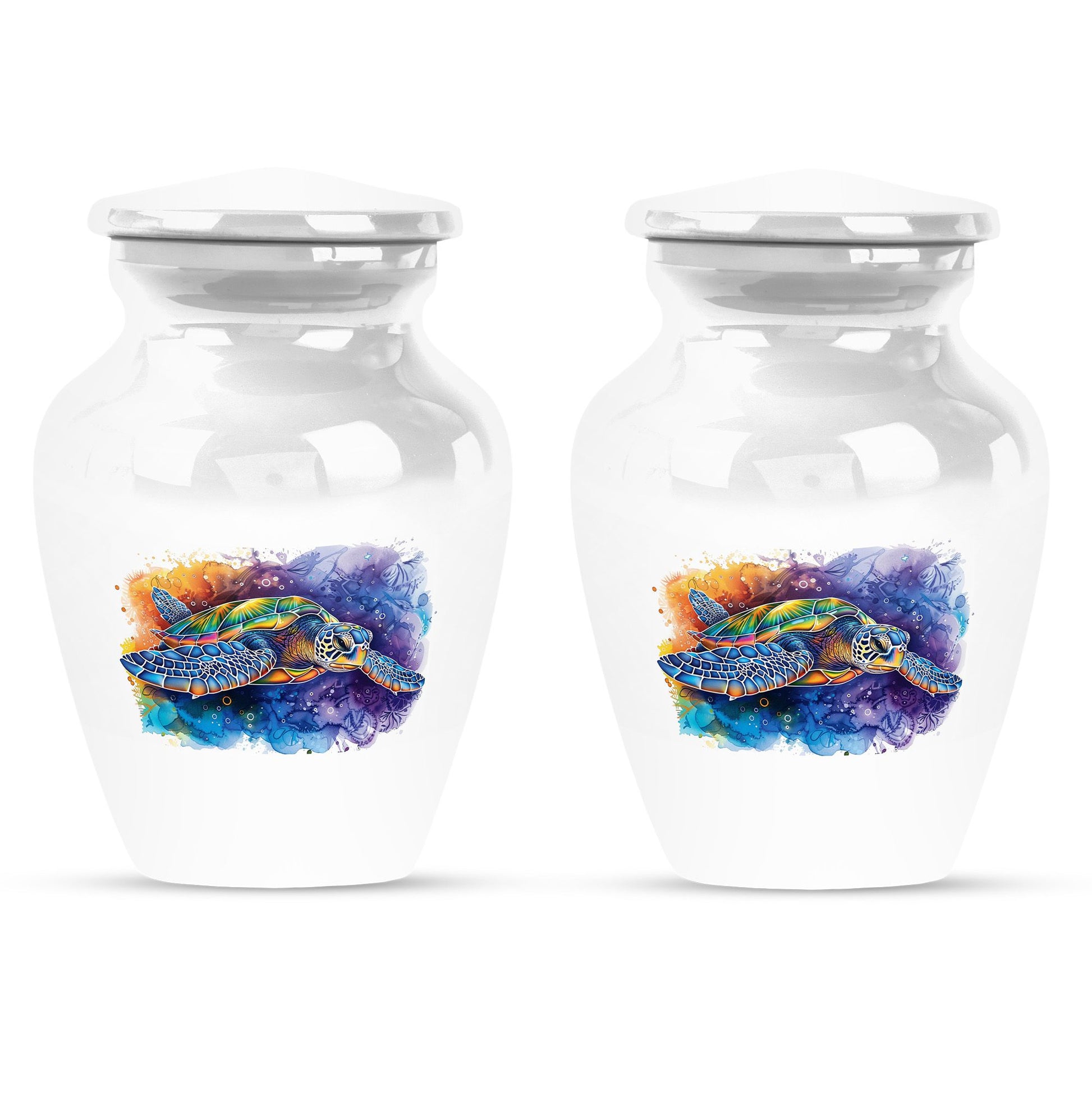 Turtle Theme 3 Inch Keepsake Pack of 2