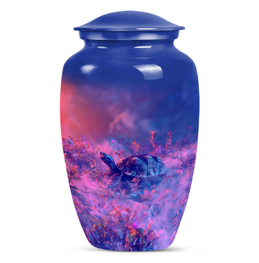 Turtle Theme Large Urn 10 Inch