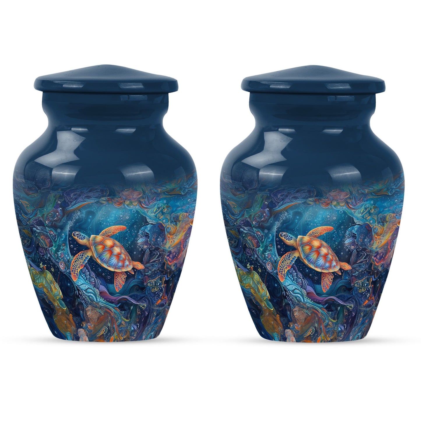 Turtle Theme 3 Inch Keepsake Pack of 2