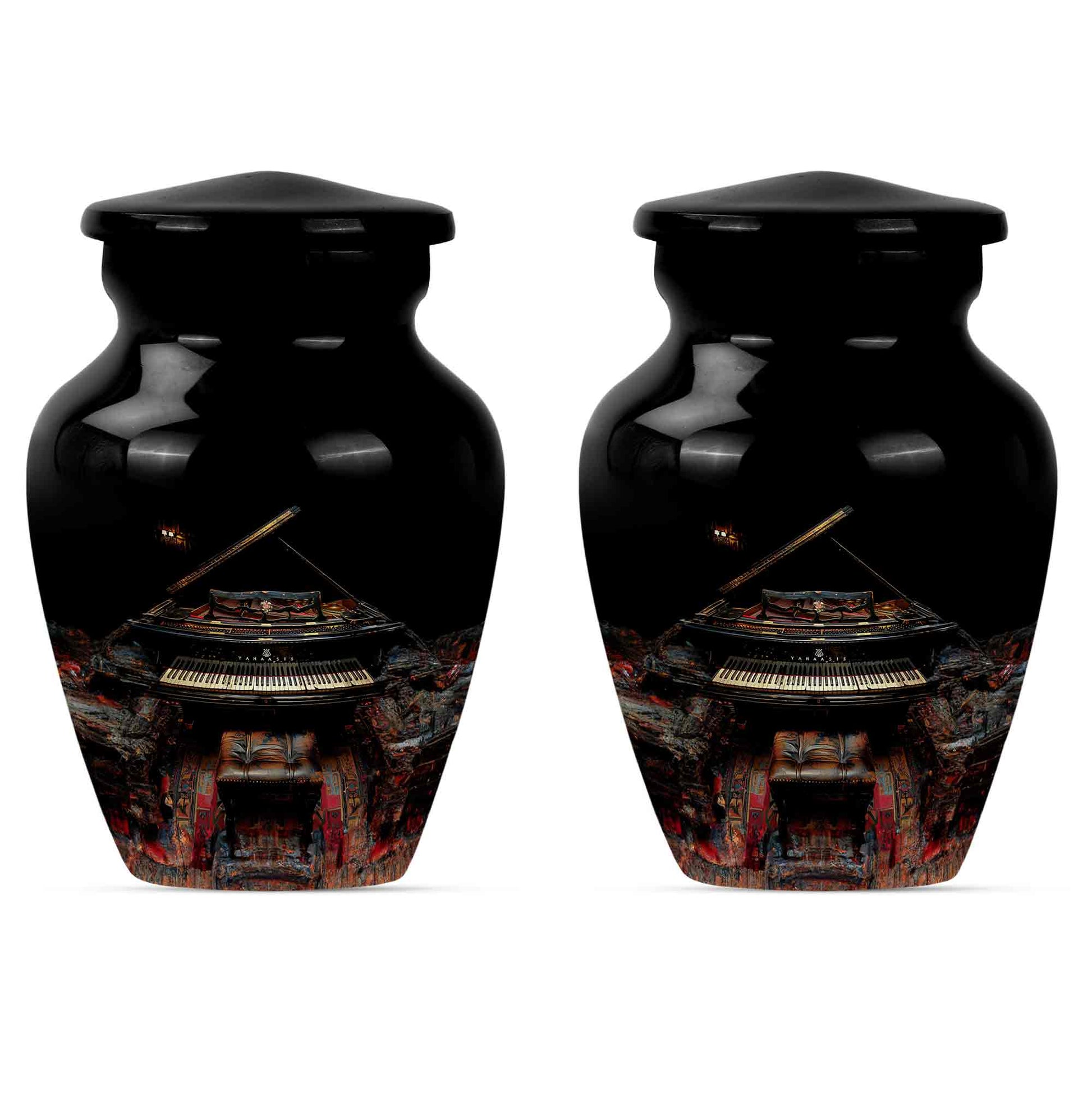 Piano Theme 3 Inch Keepsake Pack of 2