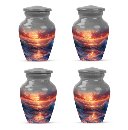 Sunrise Theme 3 Inch Keepsake Pack of 4