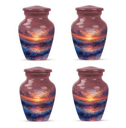 Sunrise Theme 3 Inch Keepsake Pack of 4