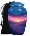 Sunrise Theme Large Urn 10 Inch