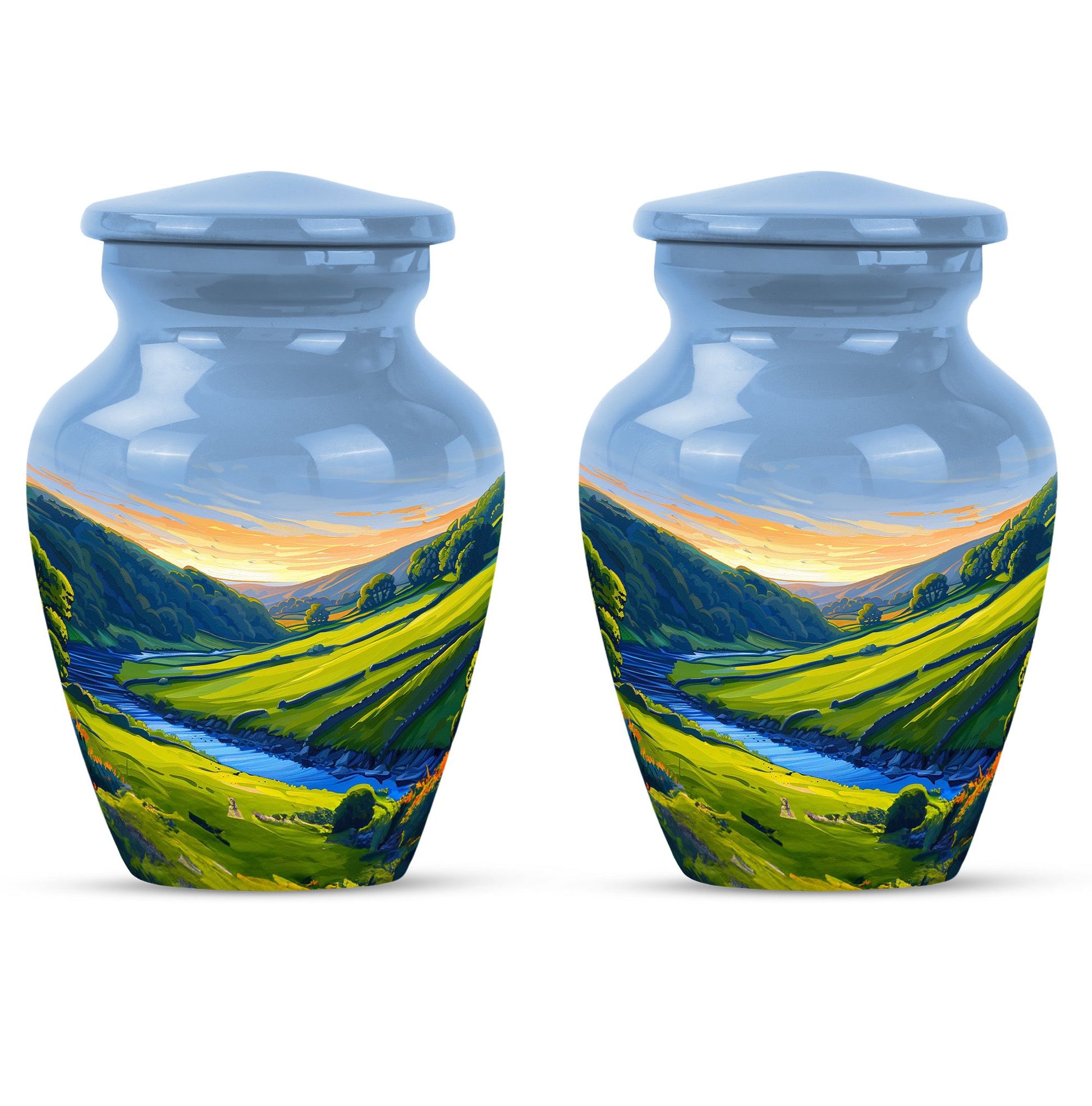 Sunrise Theme 3 Inch Keepsake Pack of 2