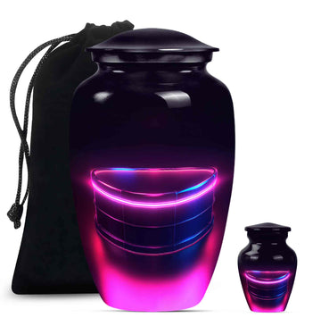 Large Urn With 1 Keepsake Urn