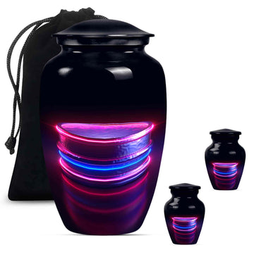 Large Urn With 2 Keepsake Urn