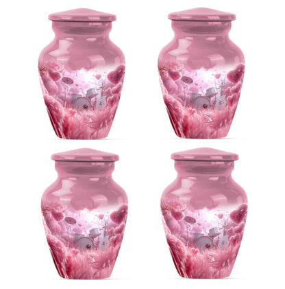 Drums And Music Theme 3 Inch Keepsake Pack of 4