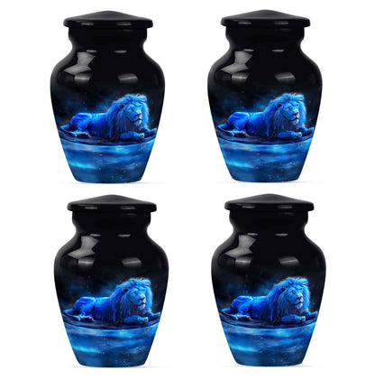 Lion Theme 3 Inch Keepsake Pack of 4