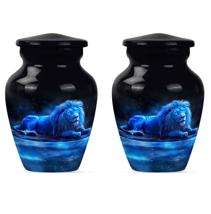 Lion Theme 3 Inch Keepsake Pack of 2