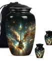 Guitar Theme Large Urn With 2 Keepsake Urn