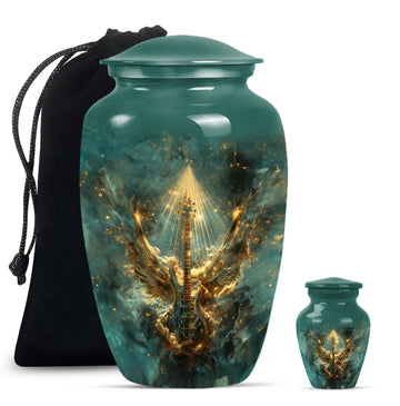 Large Urn With 1 Keepsake Urn