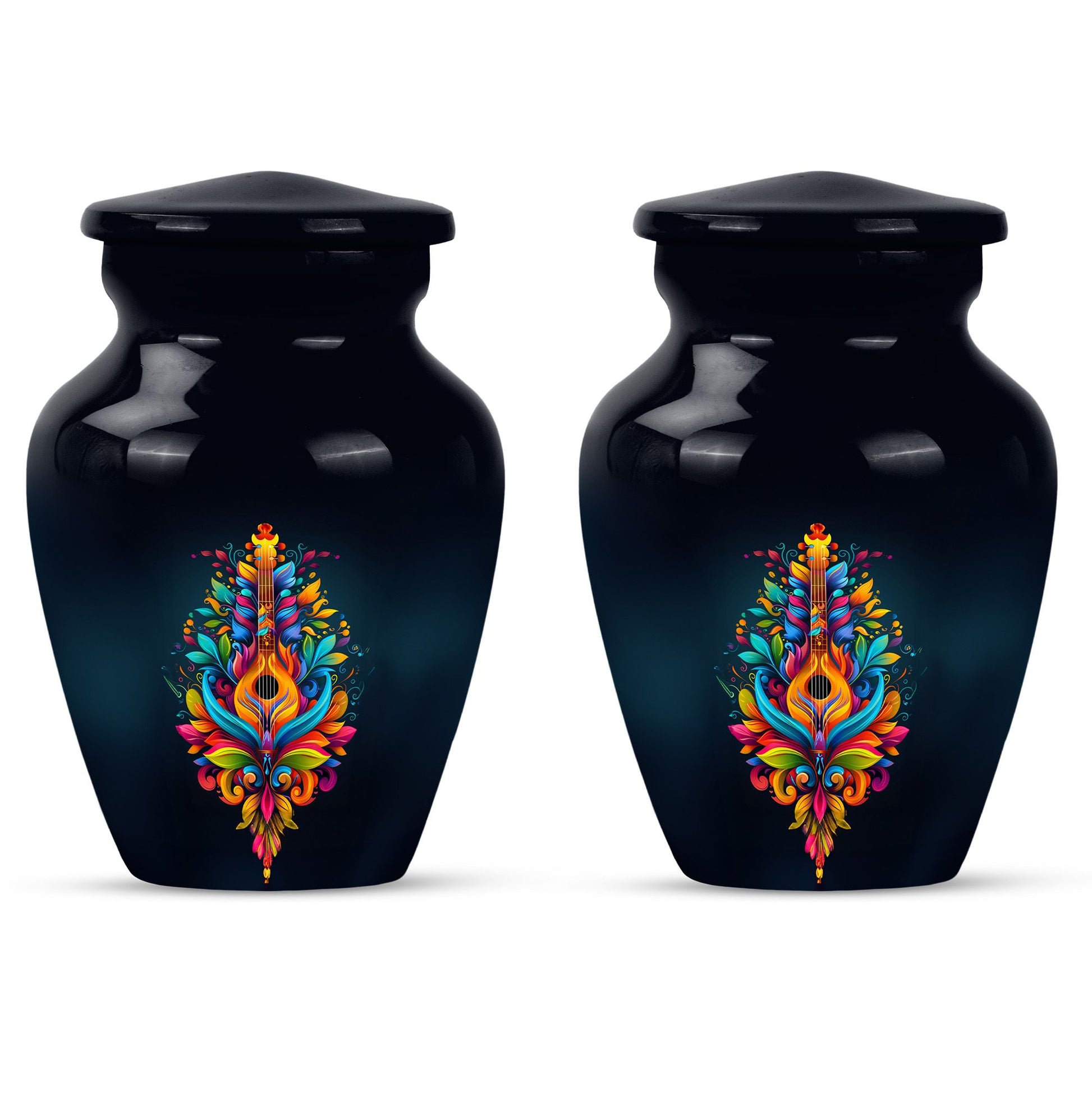 Guitar Theme 3 Inch Keepsake Pack of 2