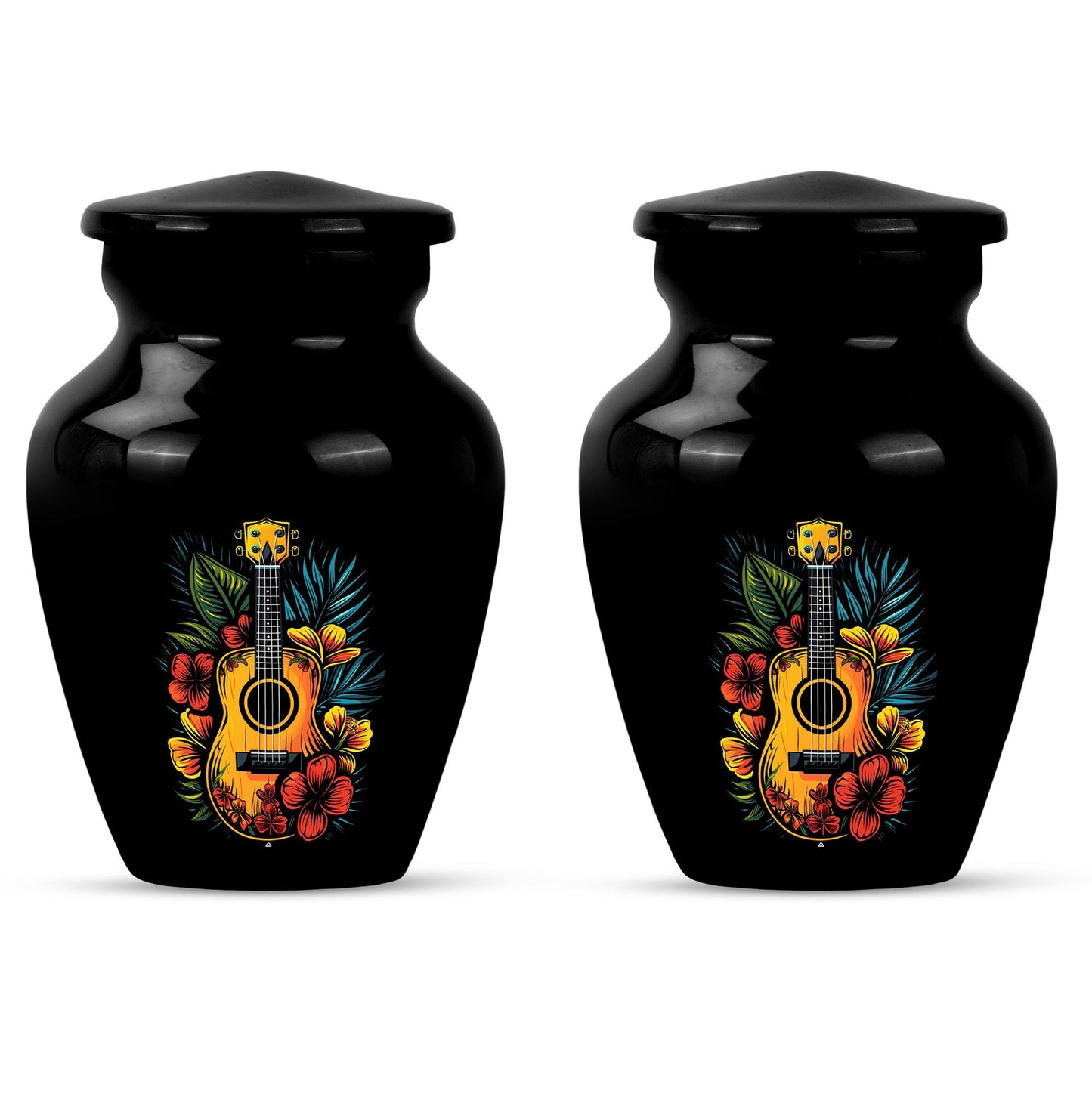 Guitar Theme 3 Inch Keepsake Pack of 2