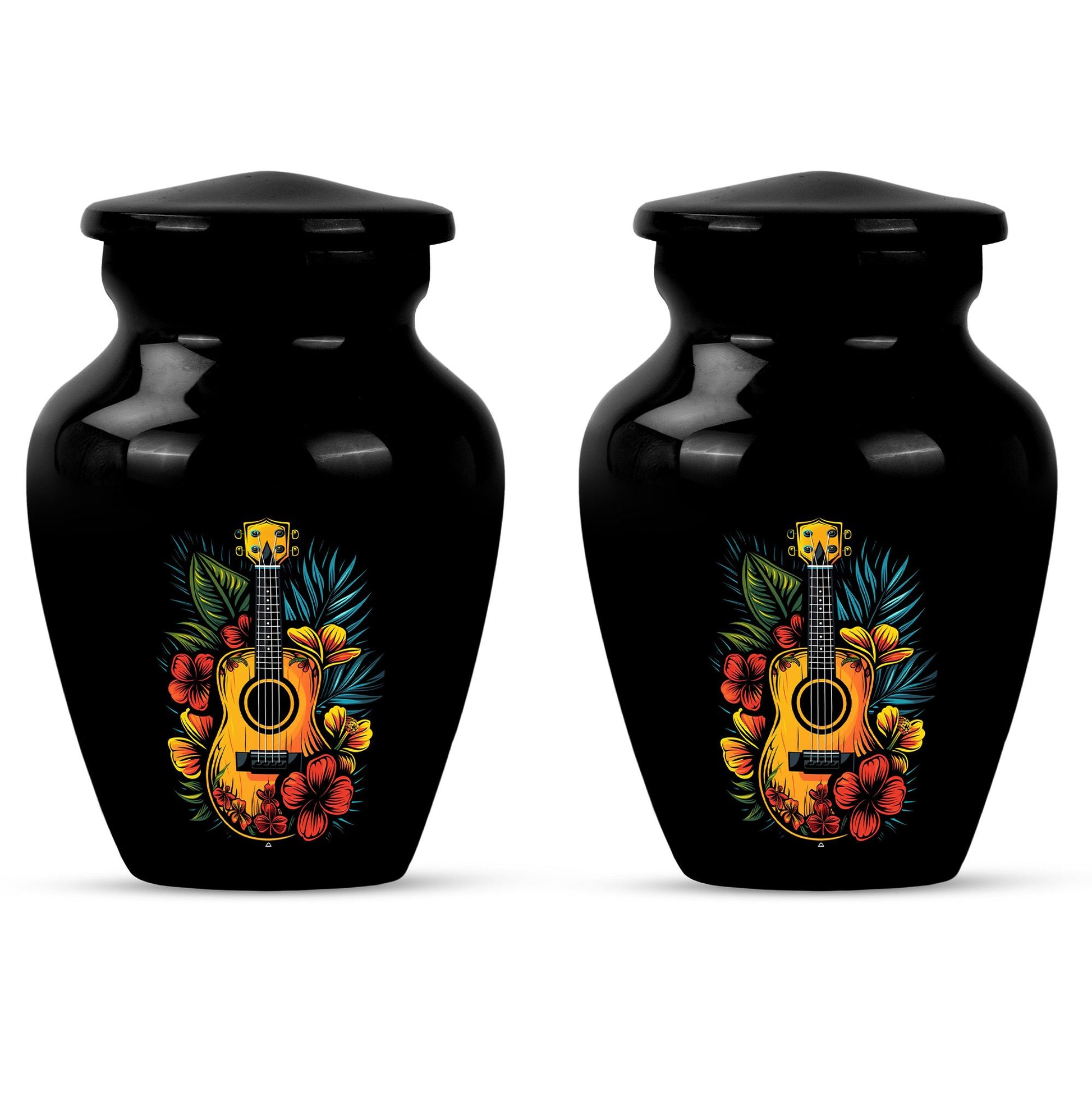 Guitar Theme 3 Inch Keepsake Pack of 2