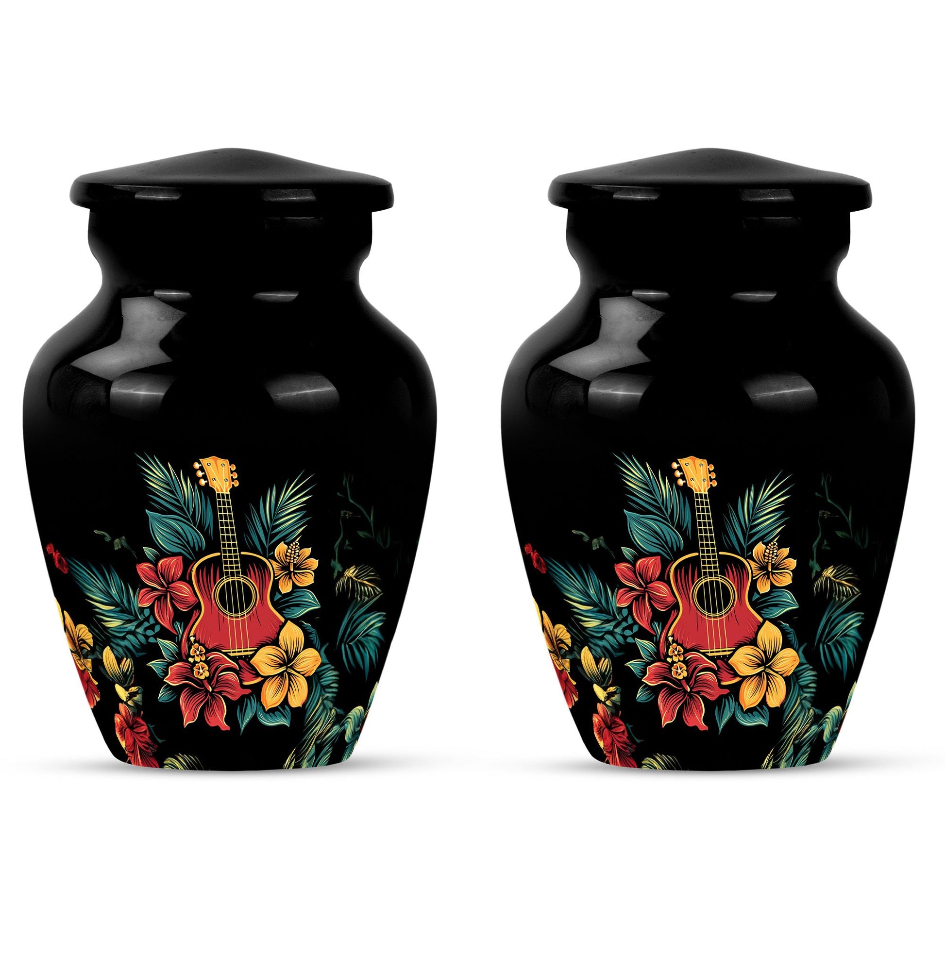 Guitar Theme 3 Inch Keepsake Pack of 2