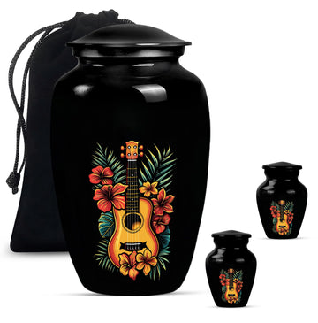 Large Urn With 2 Keepsake Urn