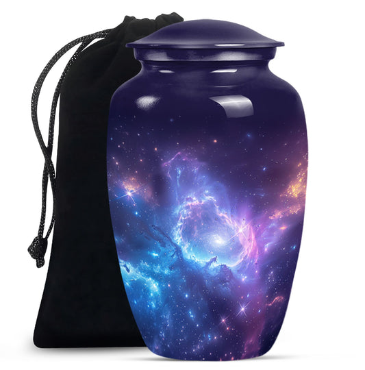 Galaxy Theme Large Urn 10 Inch