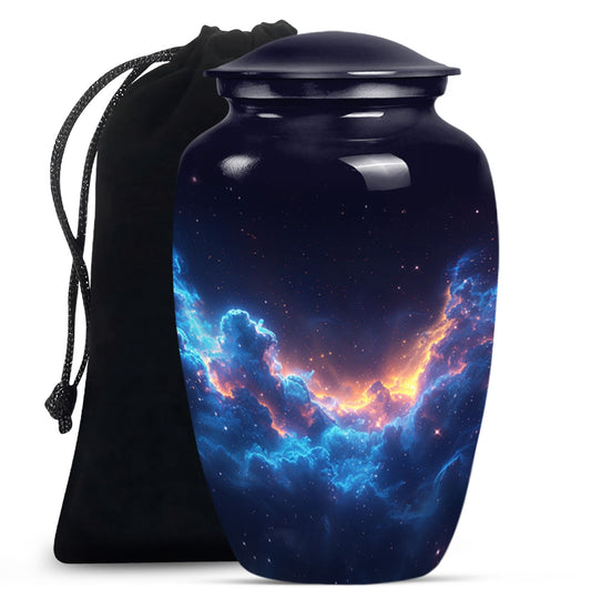 Galaxy Theme Large Urn 10 Inch