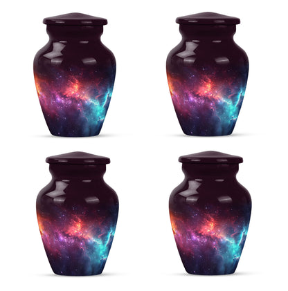 Galaxy Theme 3 Inch Keepsake Pack of 4