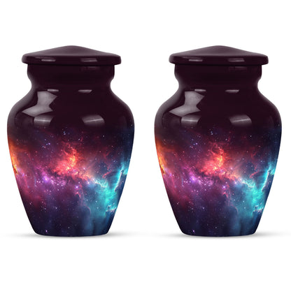 Galaxy Theme 3 Inch Keepsake Pack of 2