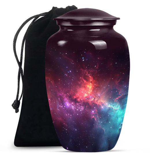 Galaxy Theme Large Urn 10 Inch