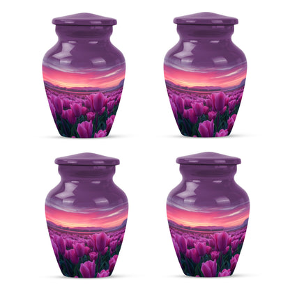 Tulips Theme 3 Inch Keepsake Pack of 4