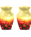 Tulips Theme 3 Inch Keepsake Pack of 2