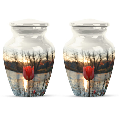 Tulips Theme 3 Inch Keepsake Pack of 2