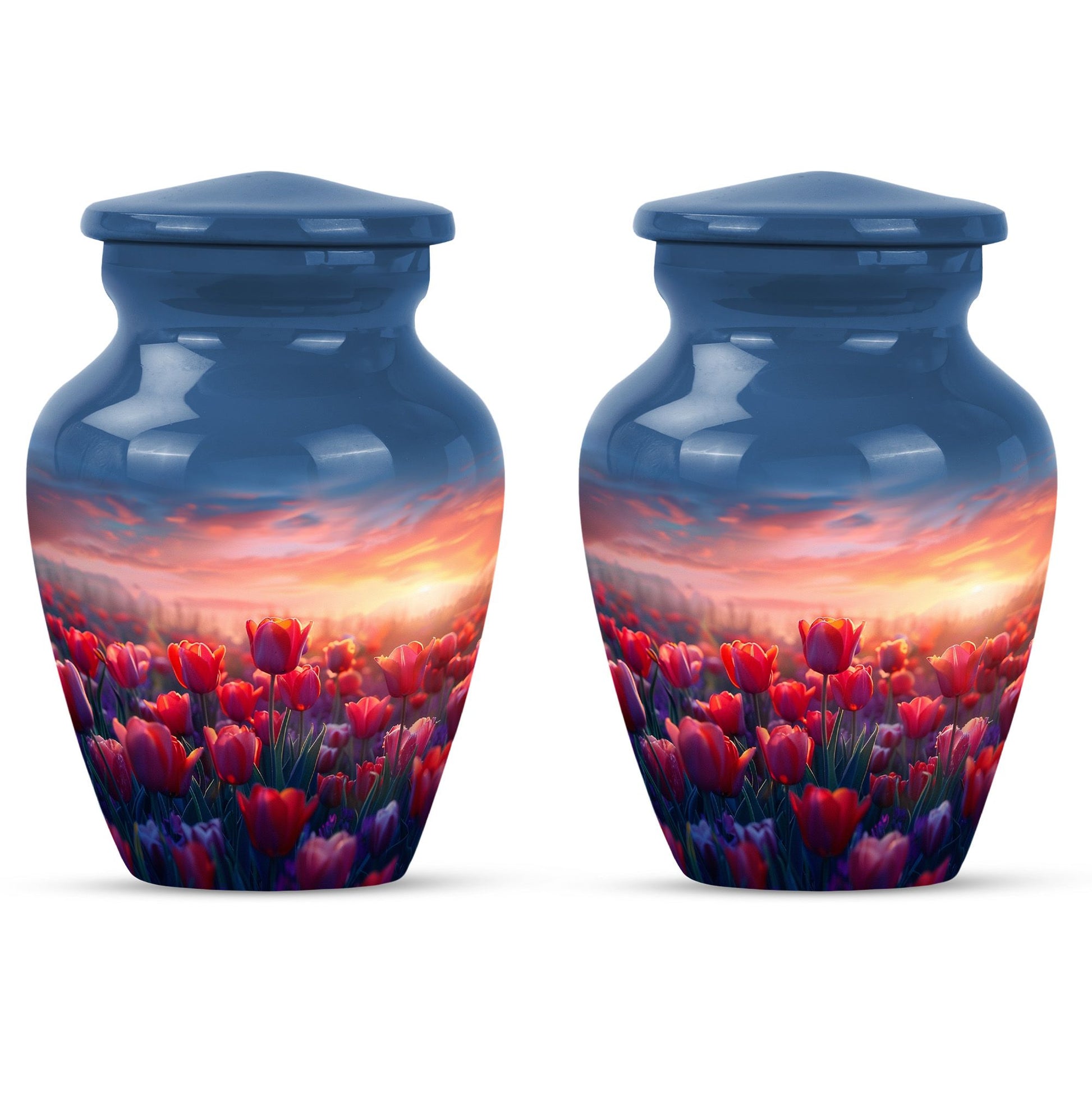 Tulips Theme 3 Inch Keepsake Pack of 2