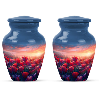 Tulips Theme 3 Inch Keepsake Pack of 2