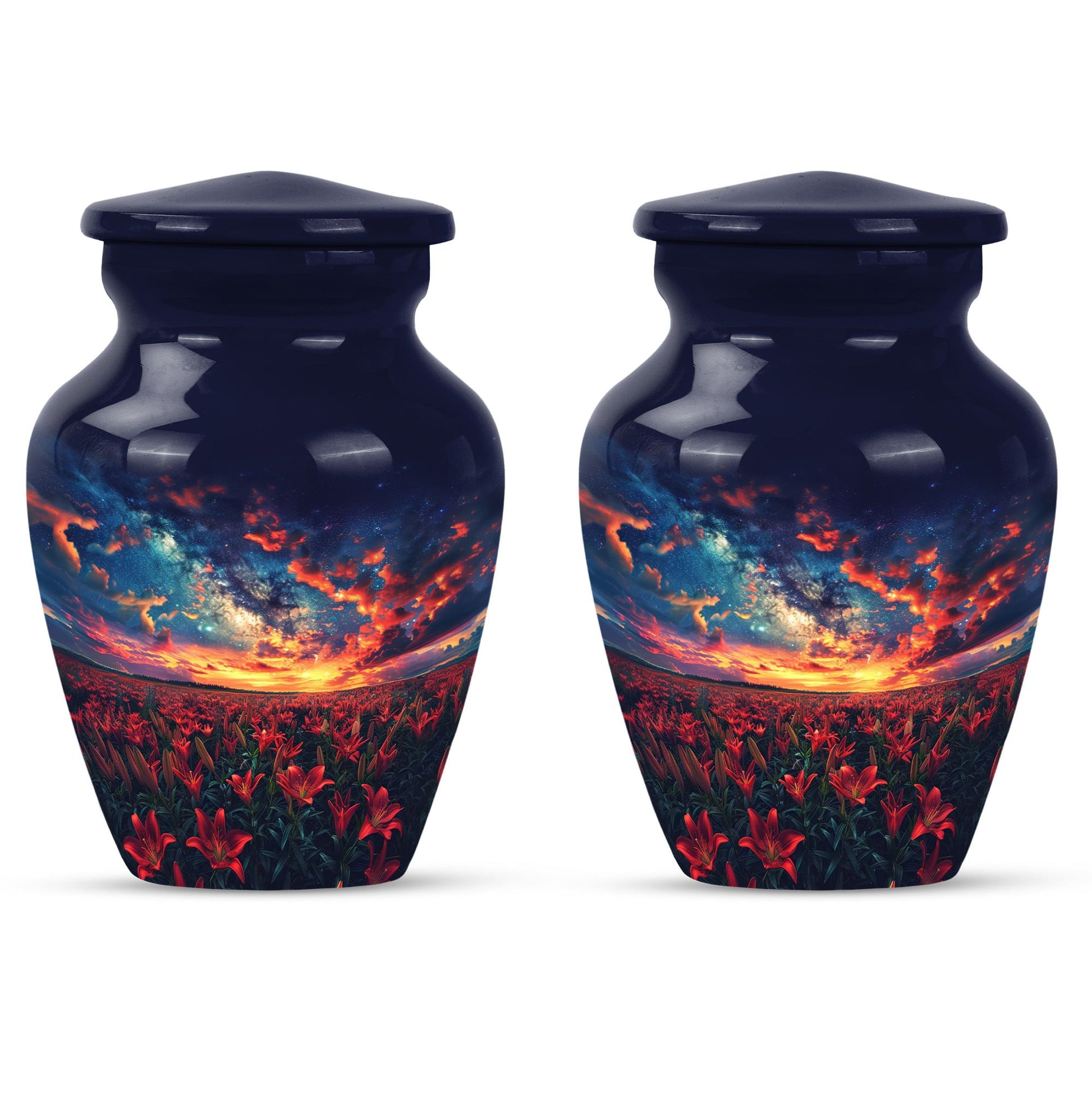 Lily Theme 3 Inch Keepsake Pack of 2