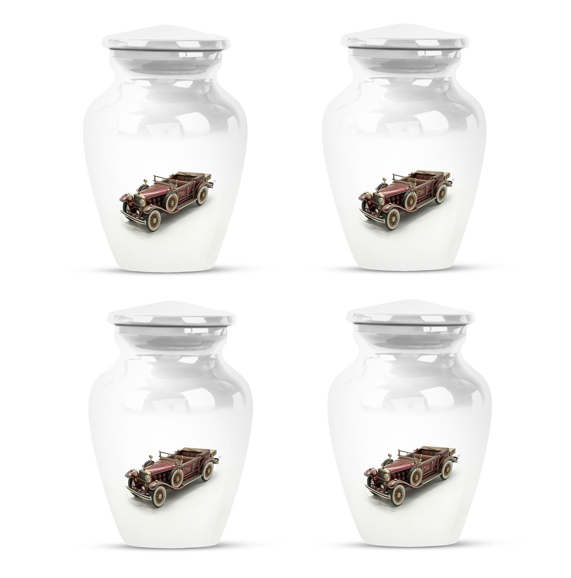 Car Theme 3 Inch Keepsake Pack of 4