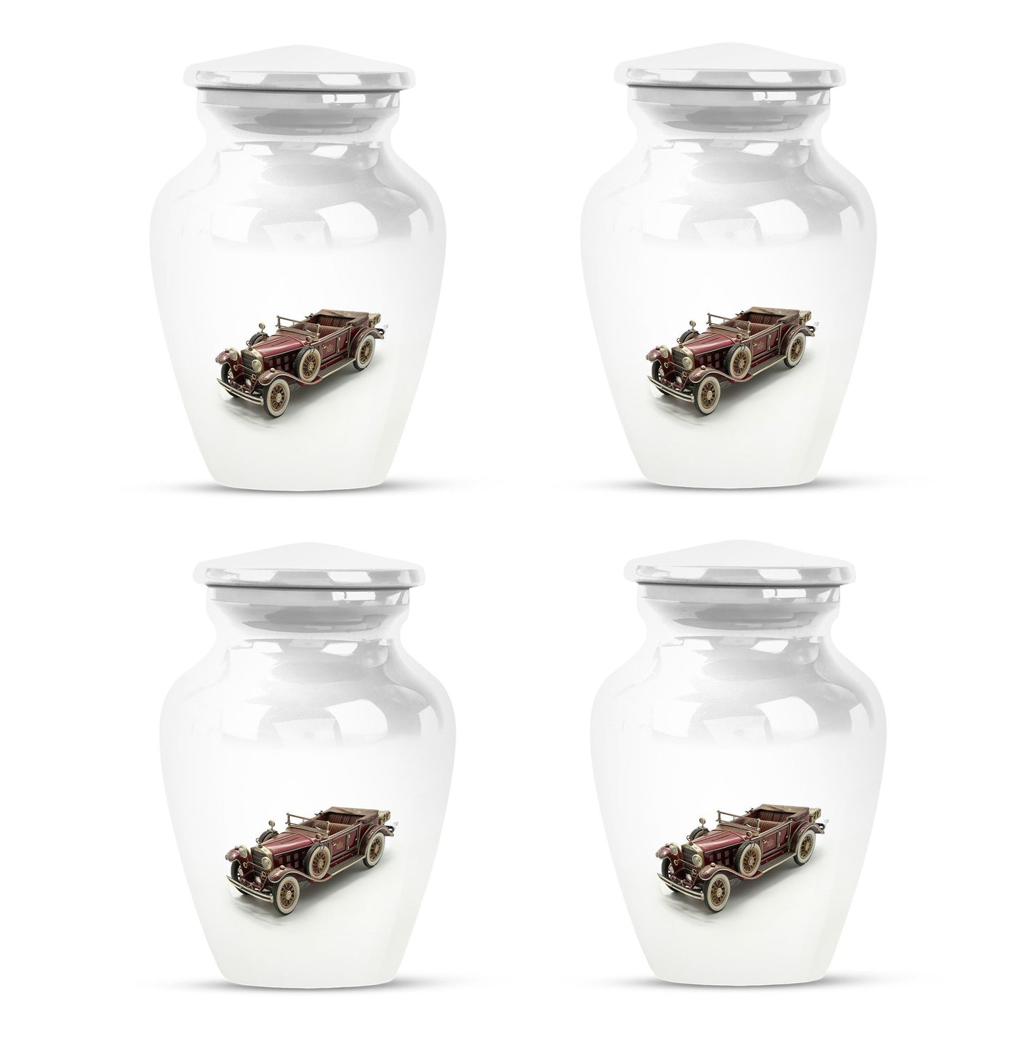 Car Theme 3 Inch Keepsake Pack of 4