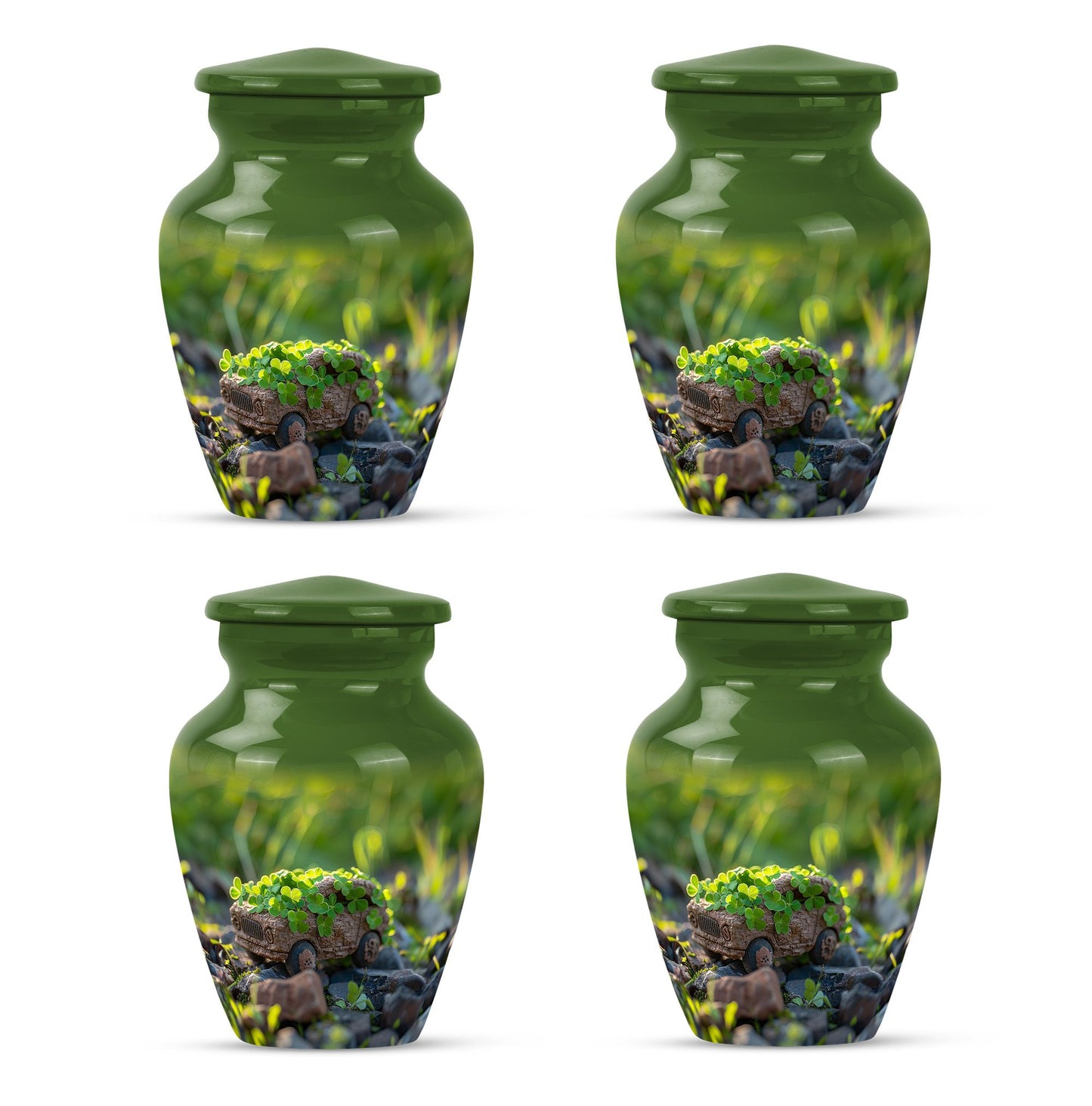 Car Theme 3 Inch Keepsake Pack of 4