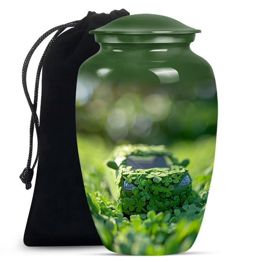Car Theme Large Urn 10 Inch