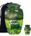 Car Theme Large Urn With 1 Keepsake Urn
