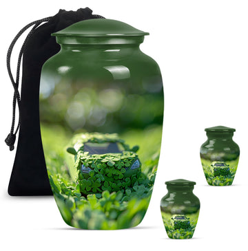 Large Urn With 2 Keepsake Urn