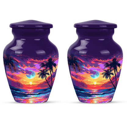 Sunset Theme 3 Inch Keepsake Pack of 2