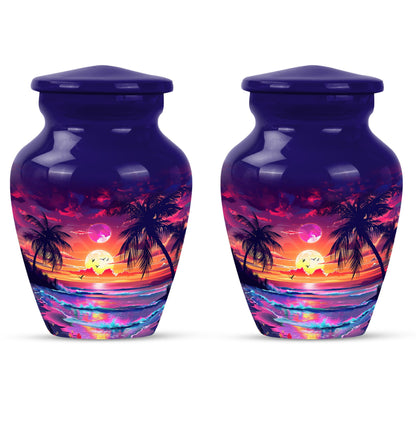 Sunset Theme 3 Inch Keepsake Pack of 2