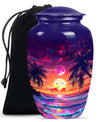 Sunset Theme Large Urn 10 Inch