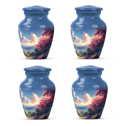 Sunset Theme 3 Inch Keepsake Pack of 4